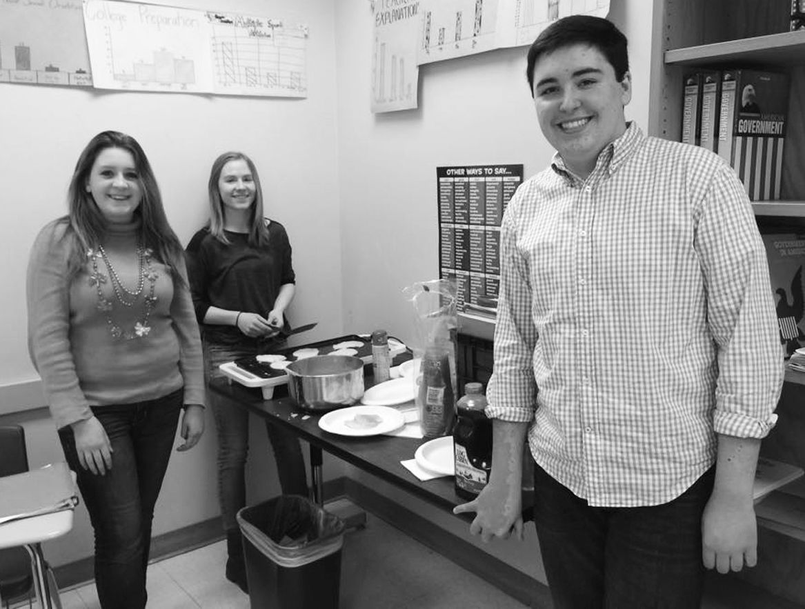 Abbey Helmer, Rachel Dingfelder & Logan Saborsky